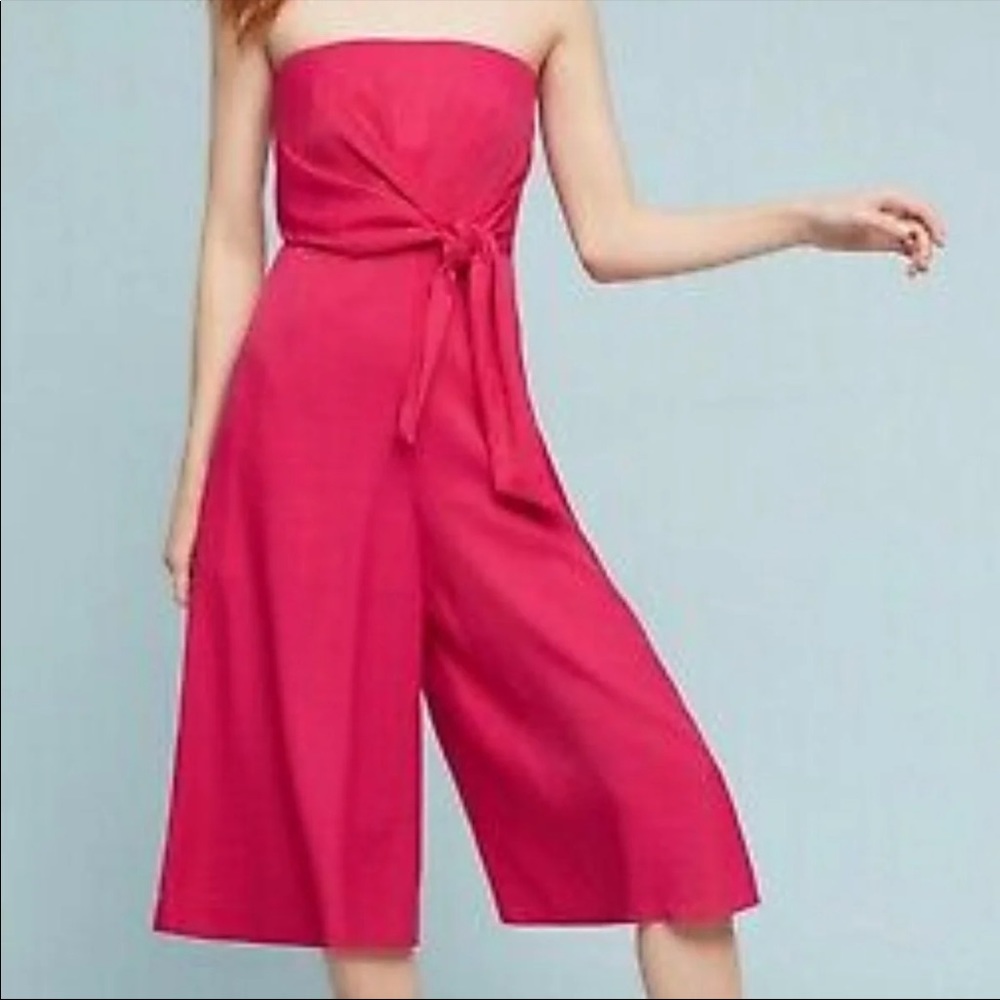 Hot pink jumpsuit